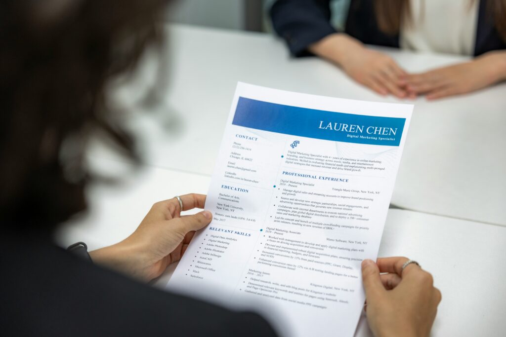 How to Turn Your Experience into a High-Impact Professional CV ...